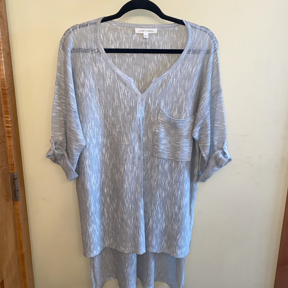 Honey Punch sheer top